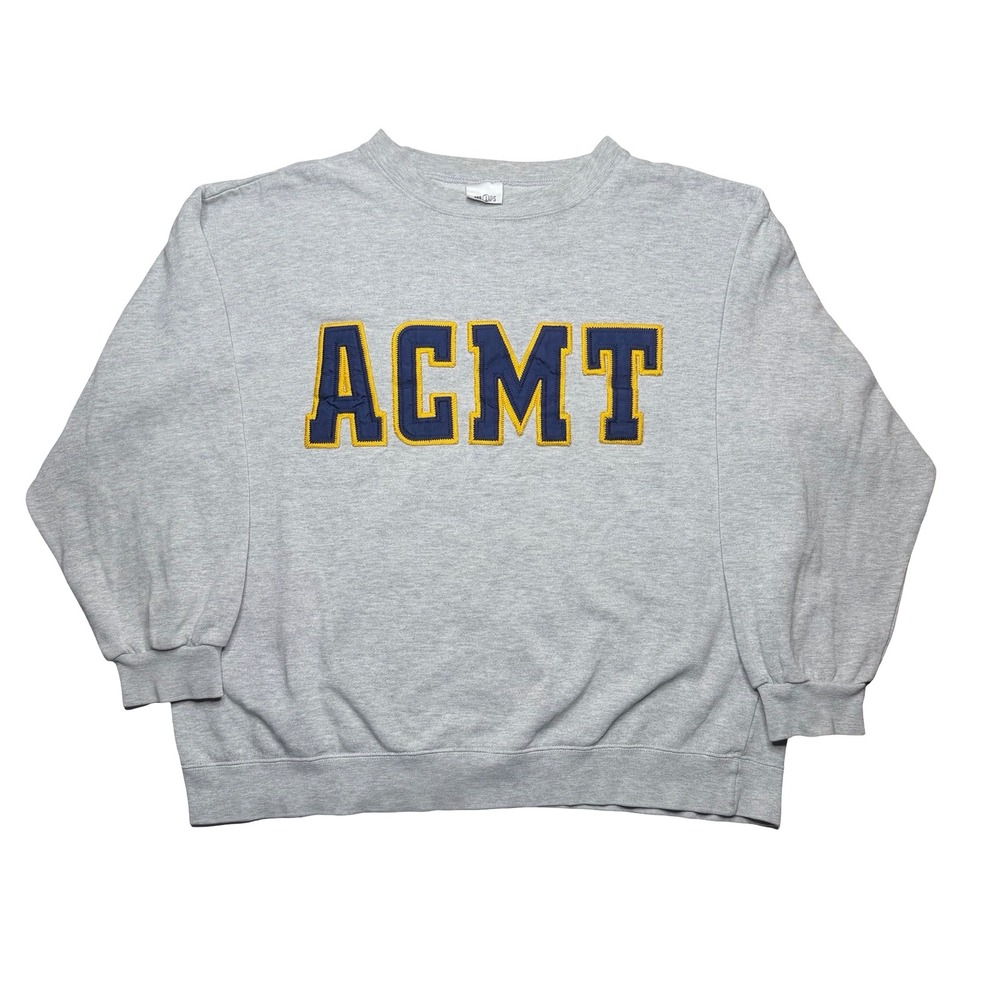 Vintage 90s ACMT American College of Medical Technology college sweater